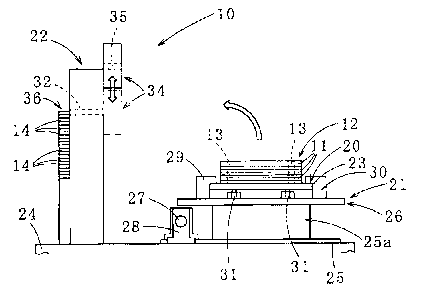 A single figure which represents the drawing illustrating the invention.